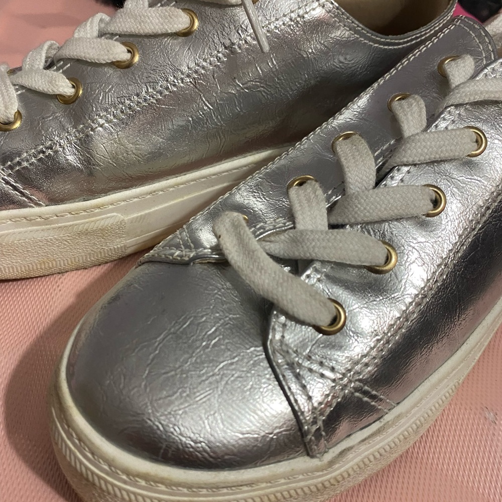 Clee silver shoes